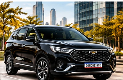 Imagem ilustrativa de SUV executivo preto